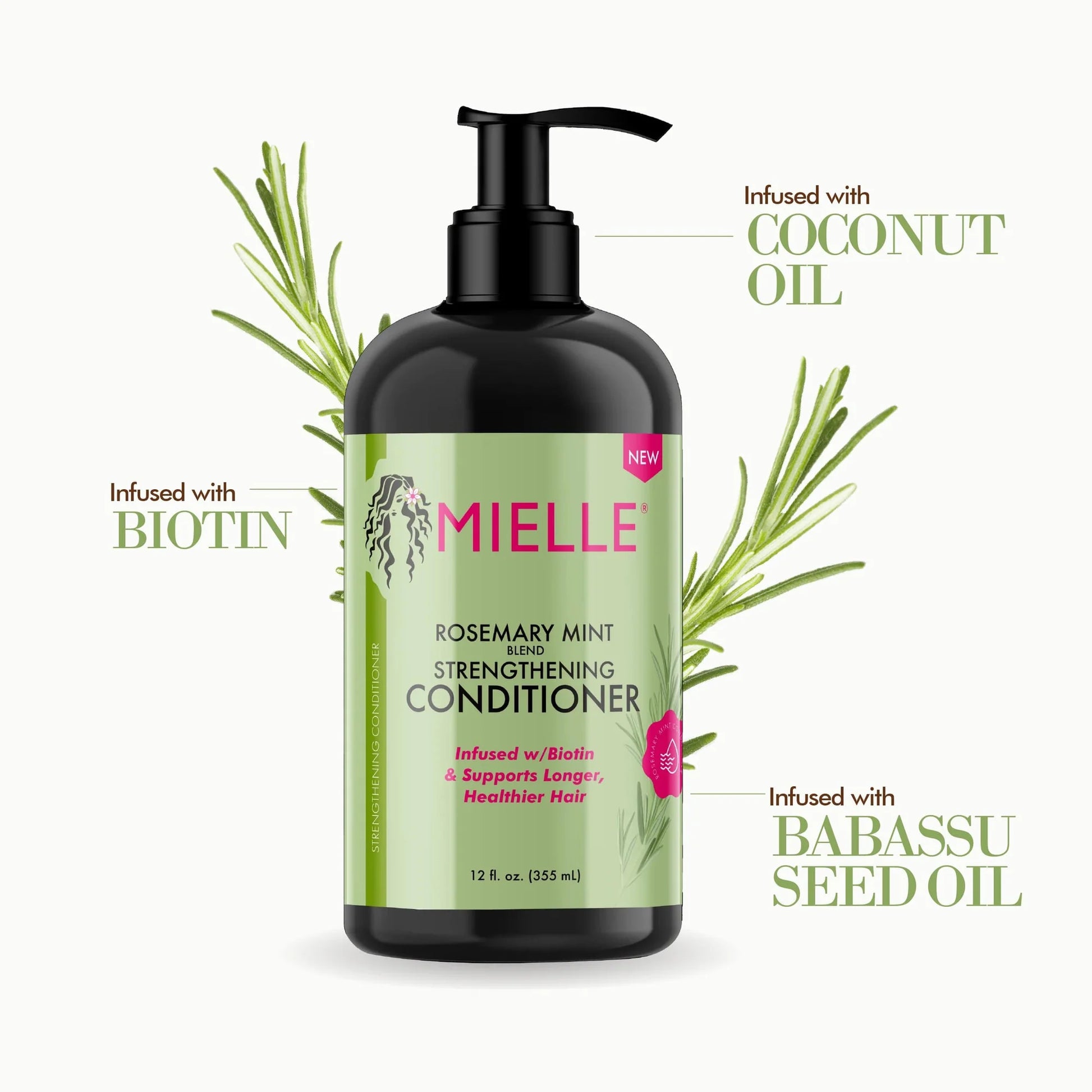 Mielle Organics- Rosemary Mint Strengthening Conditioner Conditioner Mielle Organics   