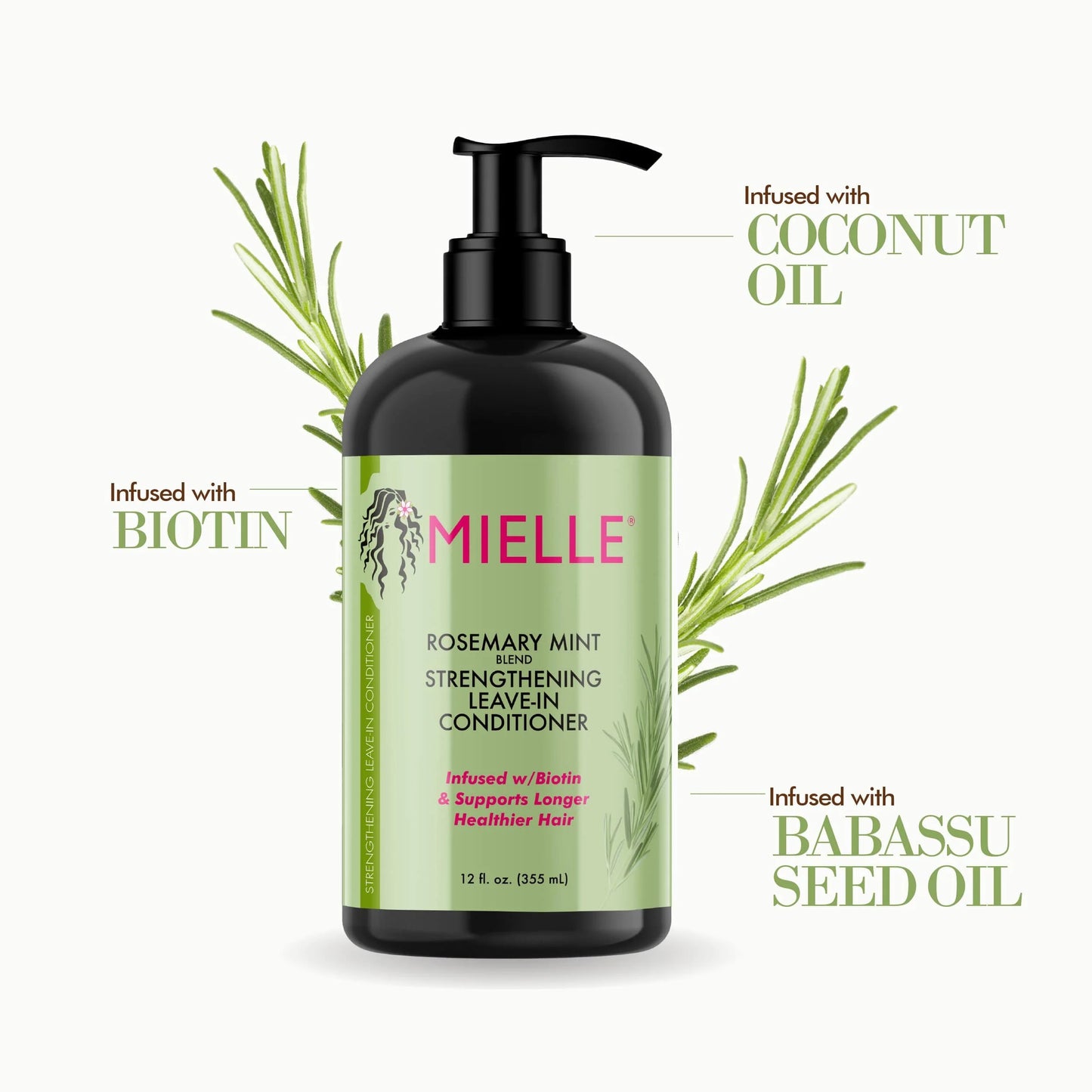 Mielle Organics- Rosemary Mint Strengthening Leave-In Conditioner Leave-in Conditioner Mielle Organics   