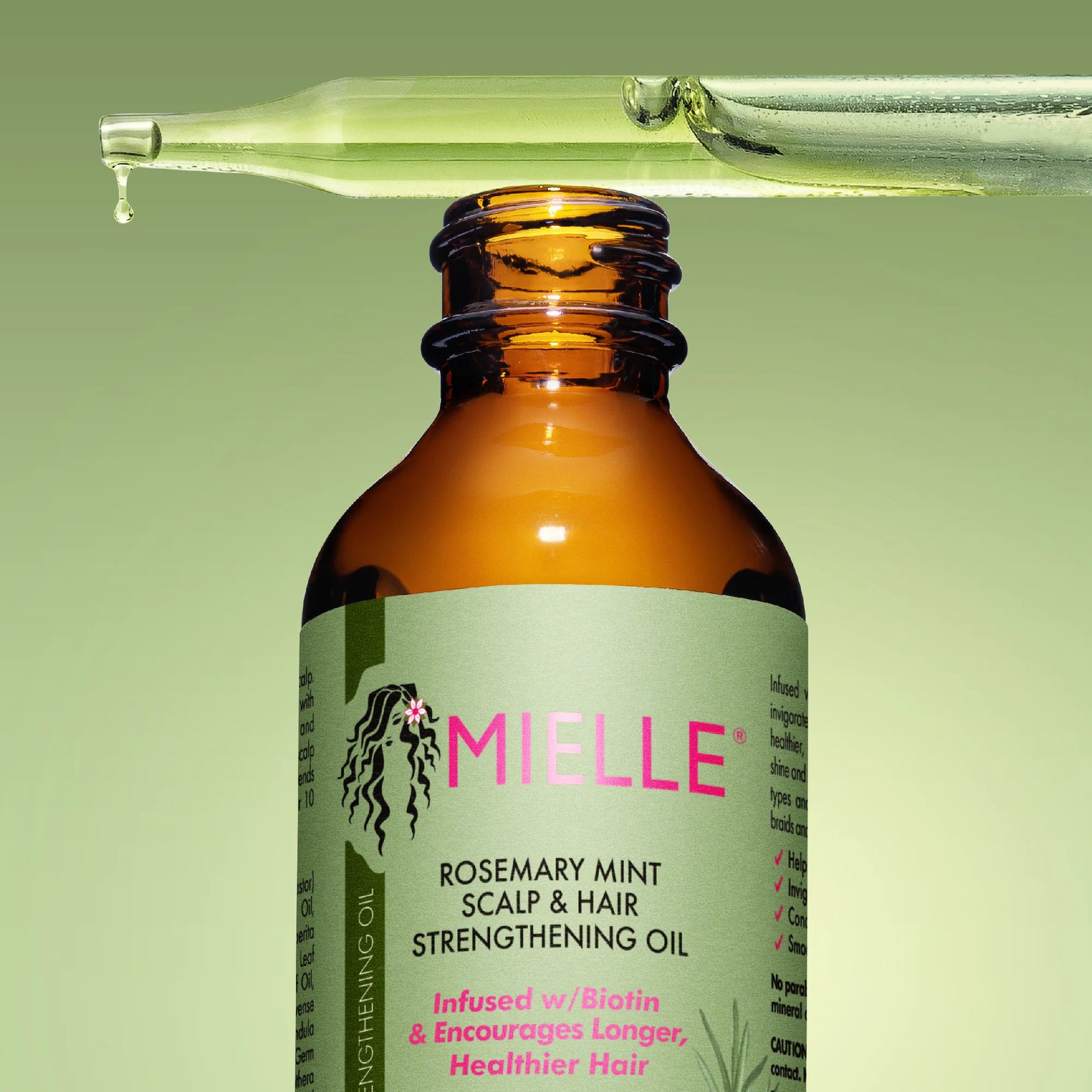 Mielle Organics- Rosemary Mint Scalp & Hair Strengthening Oil Moisturiser Mielle Organics   