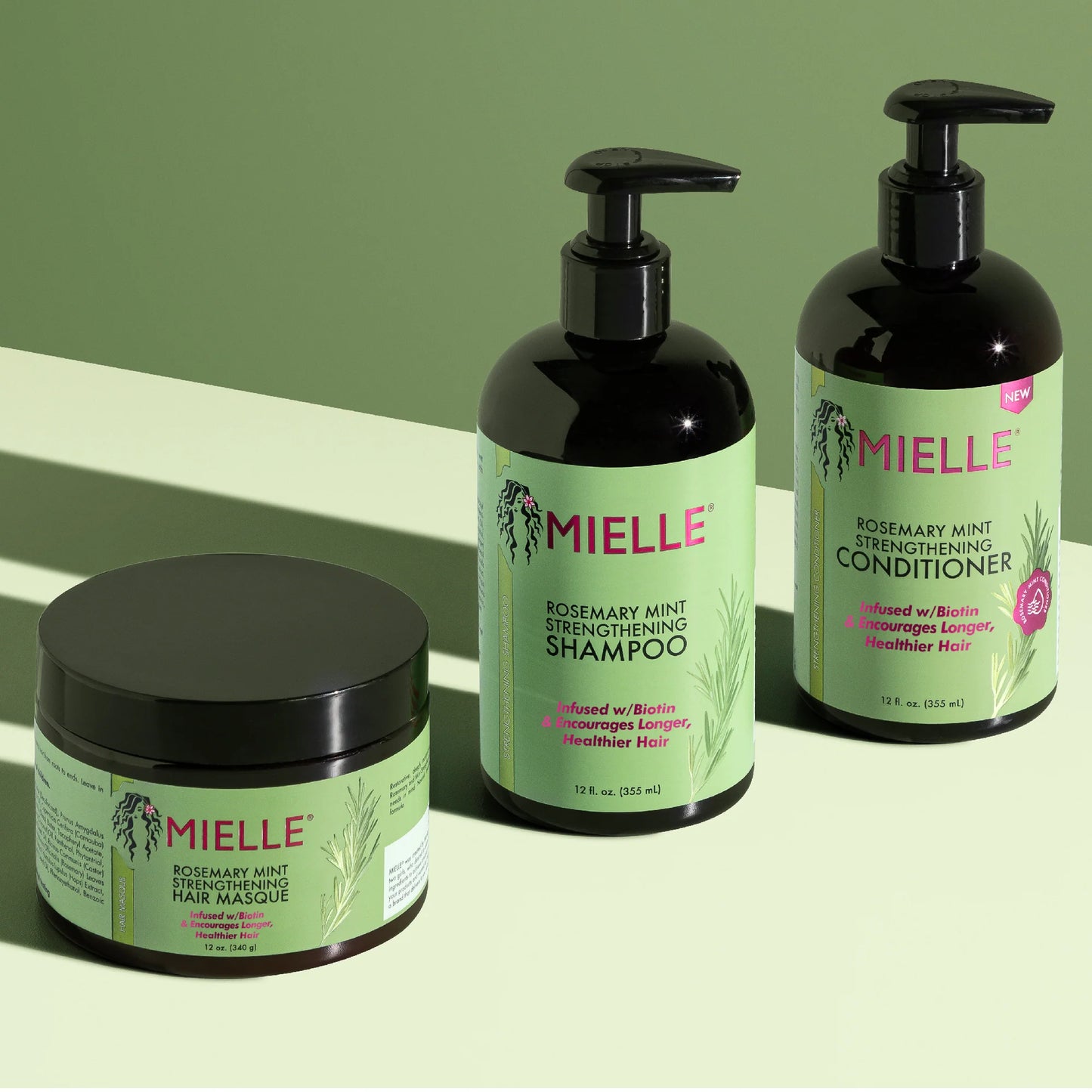 Mielle Organics- Rosemary Mint Strengthening Shampoo Shampoo Mielle Organics   