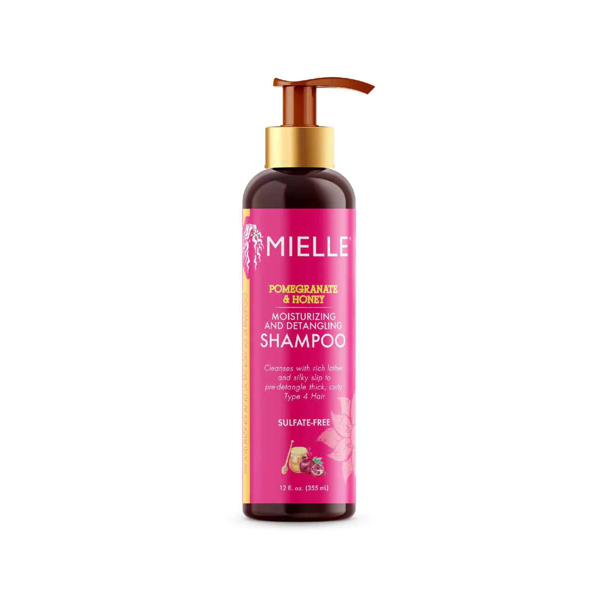 Mielle Organics- Pomegranate & Honey Detangling Shampoo Shampoo Mielle Organics   