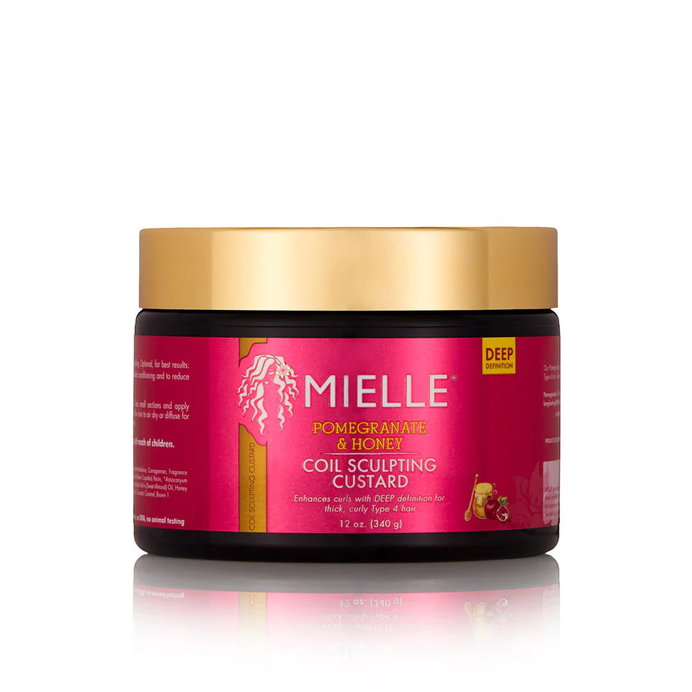 Mielle Organics- Pomegranate & Honey Coil Sculpting Custard Hair Styling Mielle Organics   