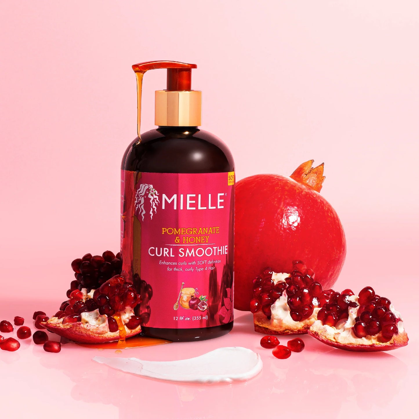 Mielle Organics- Pomegranate & Honey Curl Smoothie Hair Styling Mielle Organics   