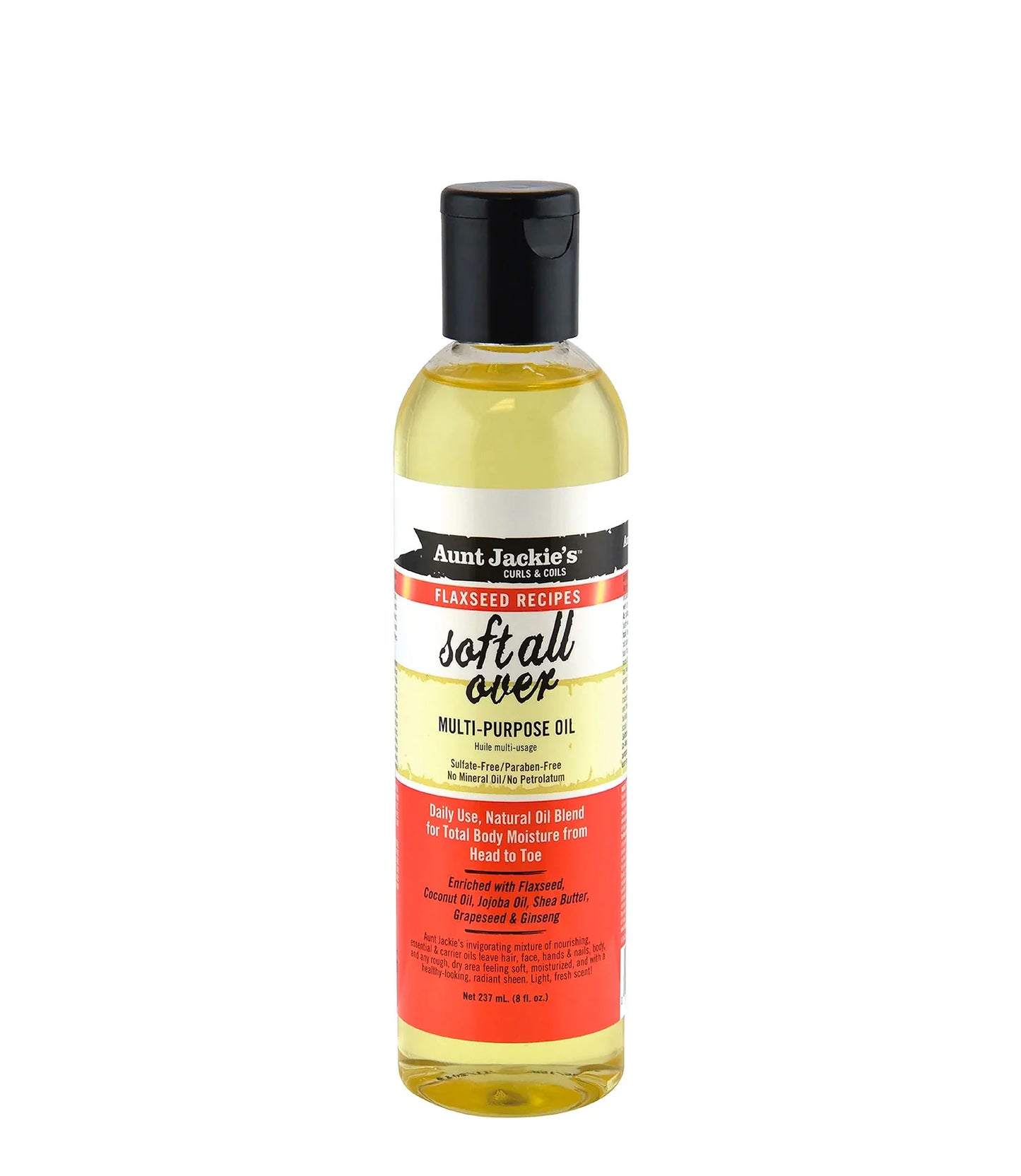 Soft All Over Multi Purpose Oil Moisturiser Aunt Jackies   