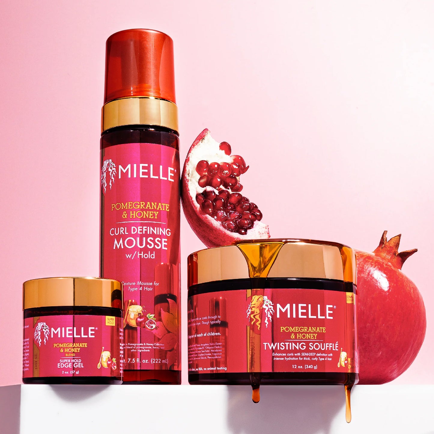 Mielle Organics- Pomegranate & Honey Twisting Soufflé Hair Styling Mielle Organics   